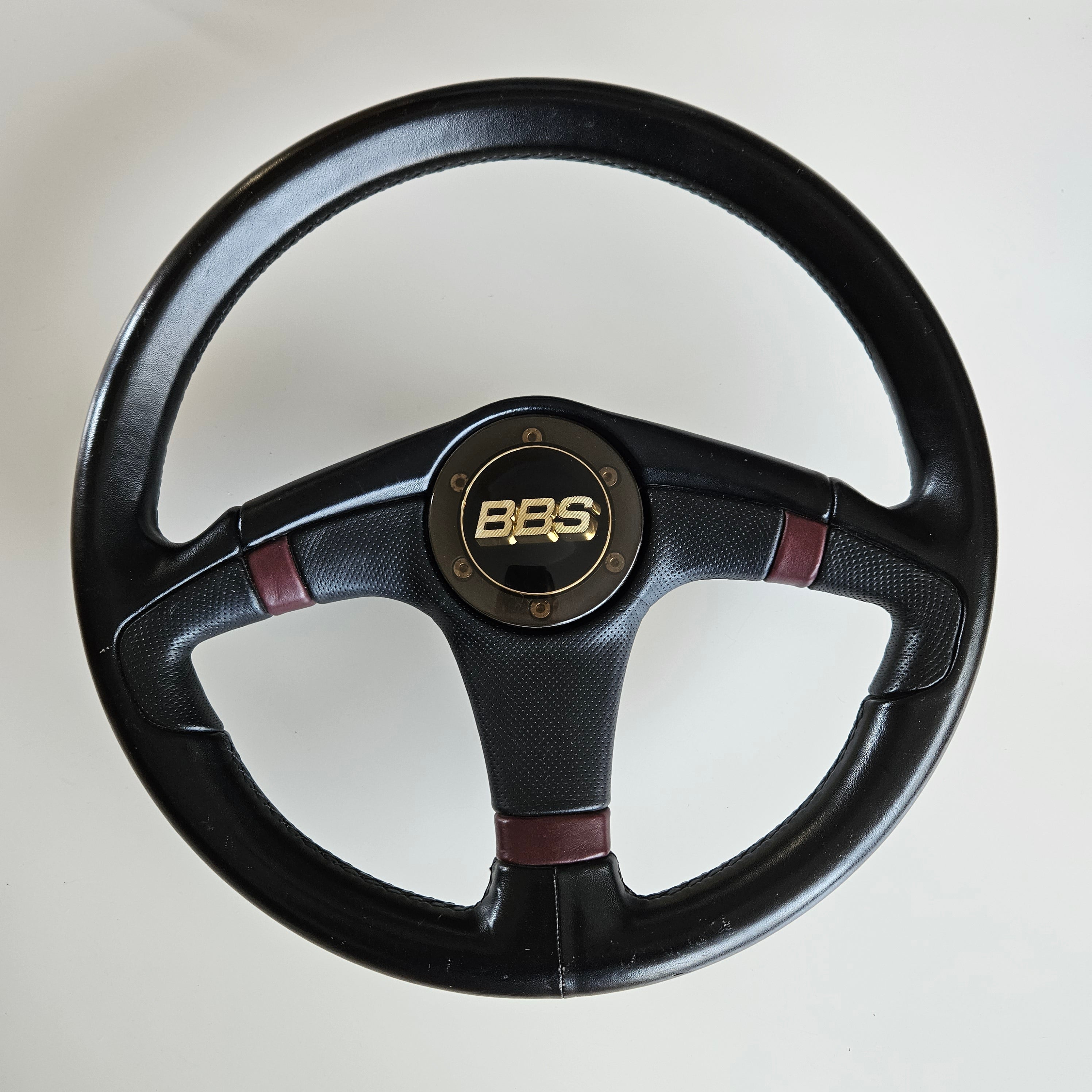BBS Three Spoke Leather Steering Wheel – Best VW Parts