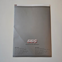 Load image into Gallery viewer, BBS Wheels Year 2004 Brochure Set
