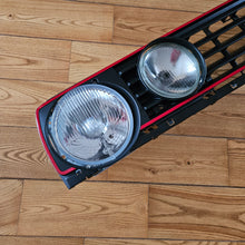 Load image into Gallery viewer, Complete Golf Mk2 GTI Quad Round Red Stripe Grill