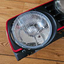 Load image into Gallery viewer, Complete Golf Mk2 GTI Quad Round Red Stripe Grill