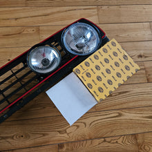 Load image into Gallery viewer, Complete Golf Mk2 GTI Quad Round Red Stripe Grill