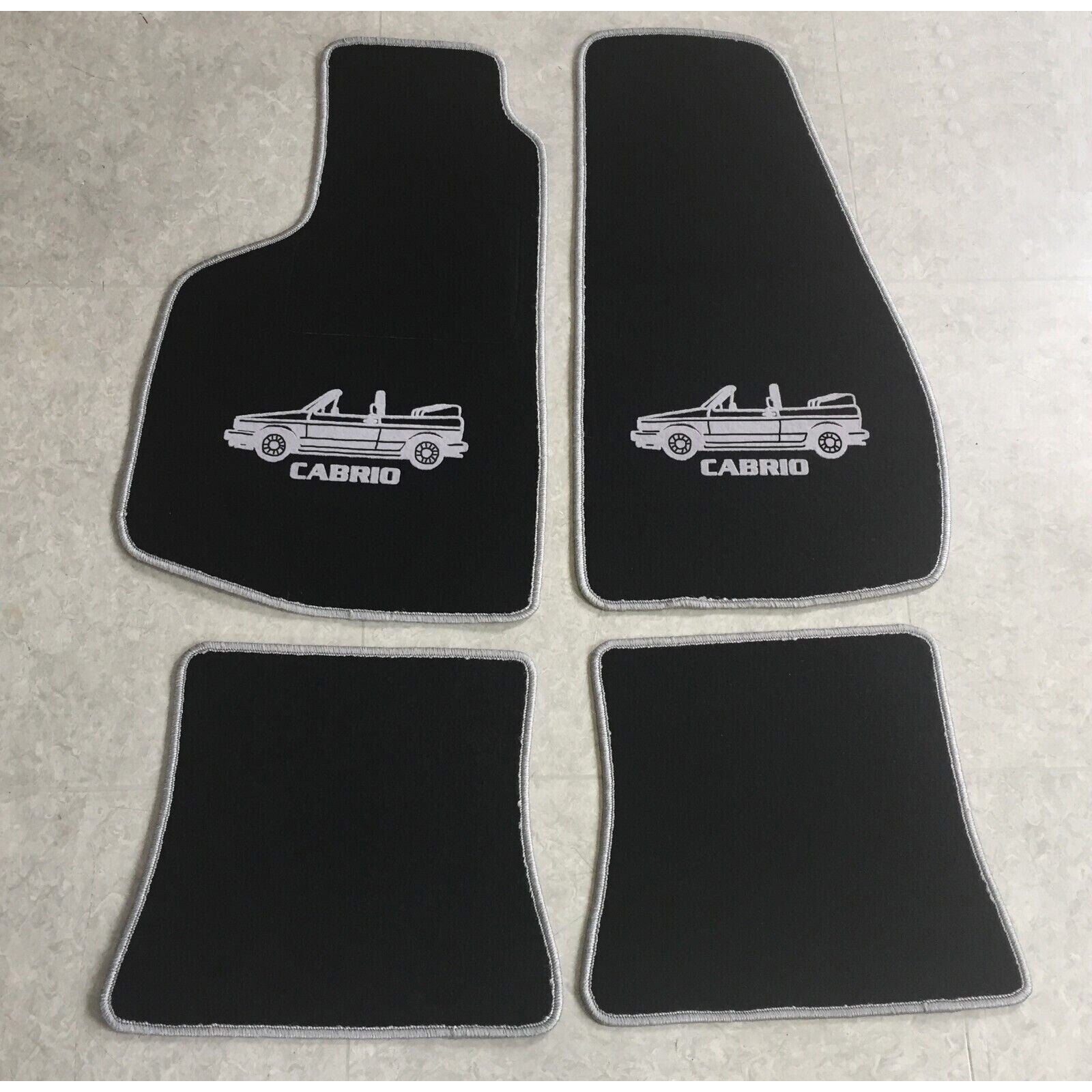 Golf Mk1 Cabriolet Floor Mat Set Best VW Parts