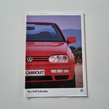 Load image into Gallery viewer, Golf Mk3 Cabriolet Brochure