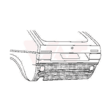 Load image into Gallery viewer, Rear Repair Panel Golf Mk1