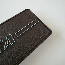 Load image into Gallery viewer, Dark Brown Center Console "Jetta" Cover Jetta Mk1
