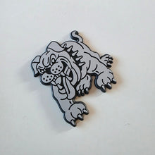 Load image into Gallery viewer, Silver Mad Dog Badge
