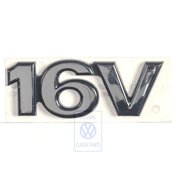 16V Chrome Rear Badge Polo 6N