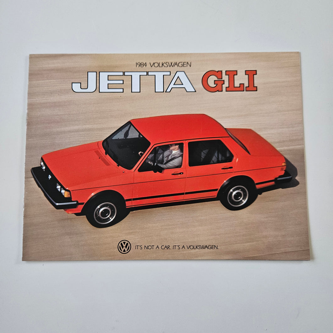 Jetta Mk1 GLI Brochure