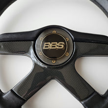 Load image into Gallery viewer, BBS Four Spoke &quot;Carbon Tech&quot; Steering Wheel + Shift Knob
