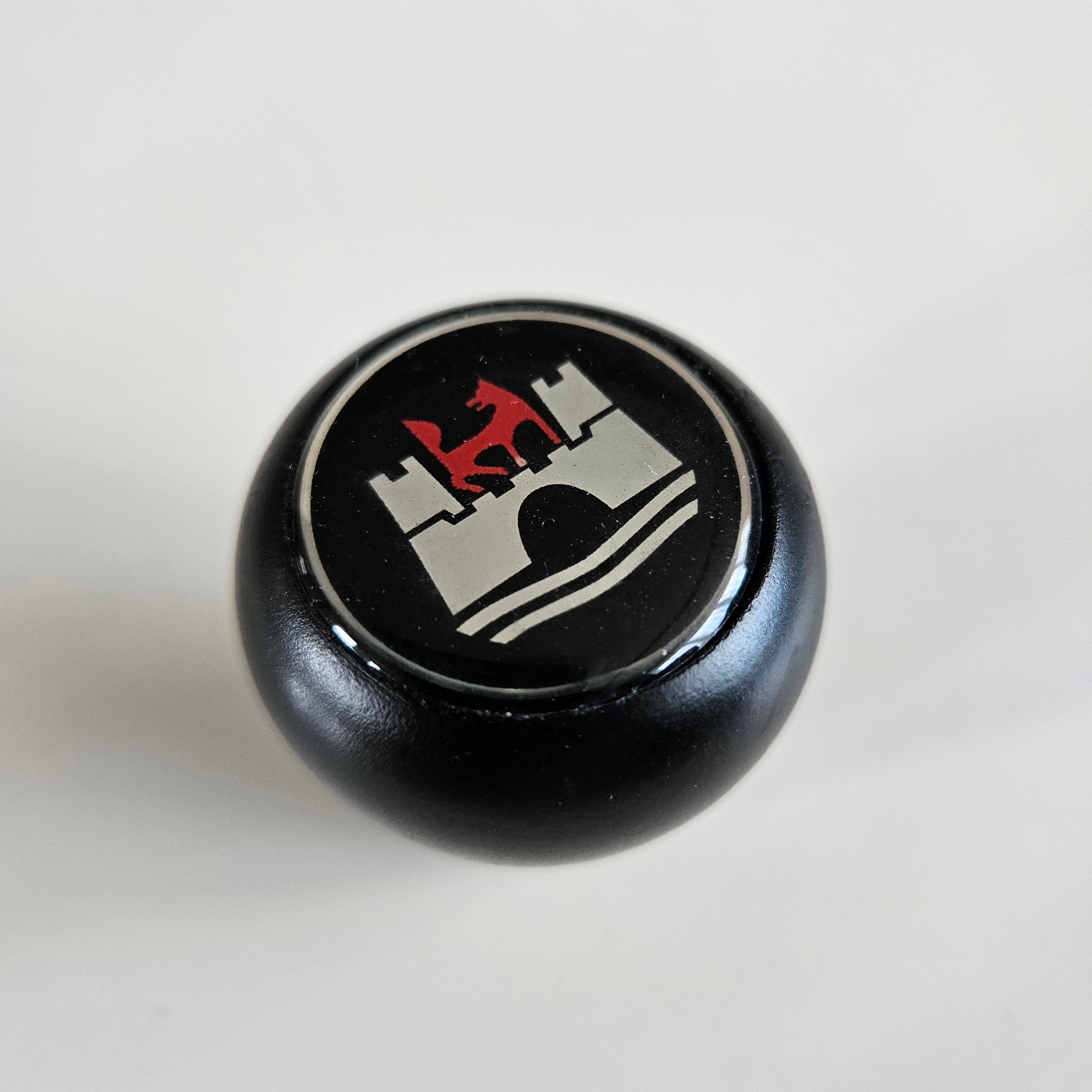 thumbnail image 2 of 12mm Shifter Knob With Wolfsburg Crest – Volkswagen T1 Bug & Super Beetle 1968-1979 2 of 4