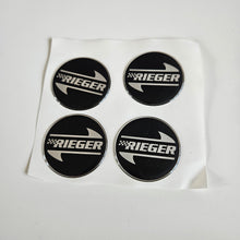 Load image into Gallery viewer, Rieger 3D Wheel Cap Sticker Set
