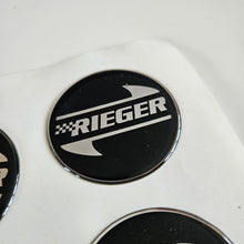 Load image into Gallery viewer, Rieger 3D Wheel Cap Sticker Set
