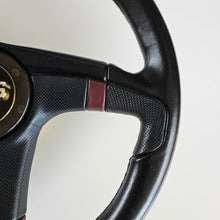 Load image into Gallery viewer, BBS Three Spoke Leather Steering Wheel
