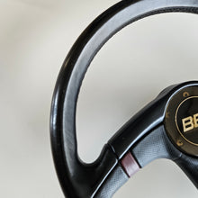 Load image into Gallery viewer, BBS Three Spoke Leather Steering Wheel
