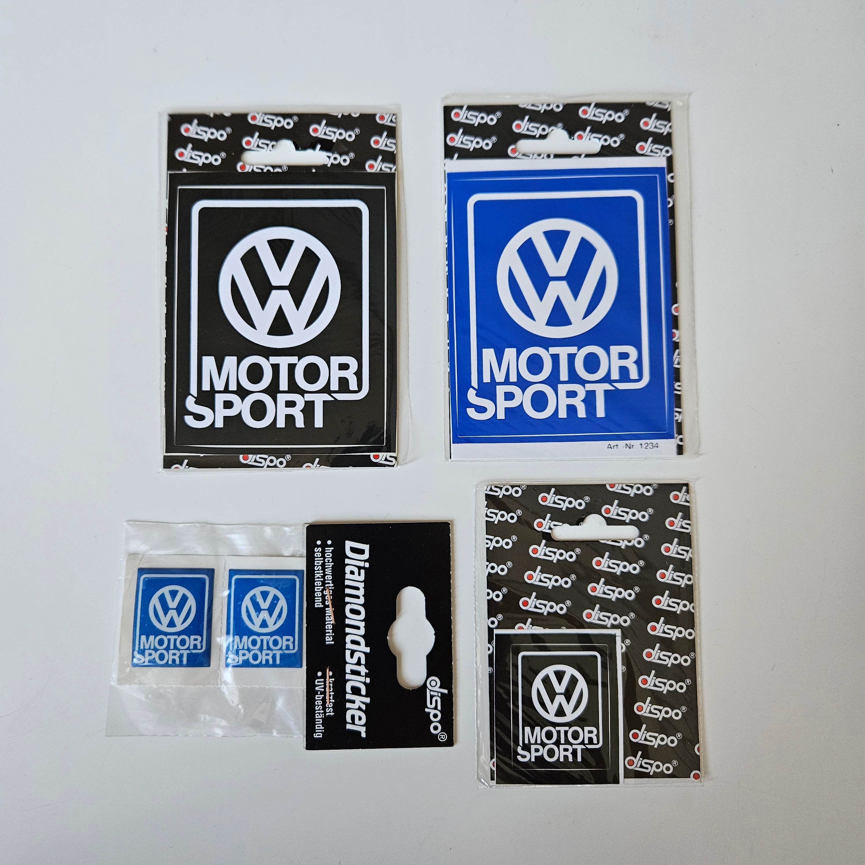 VW Motorsport Sticker Set – Best VW Parts