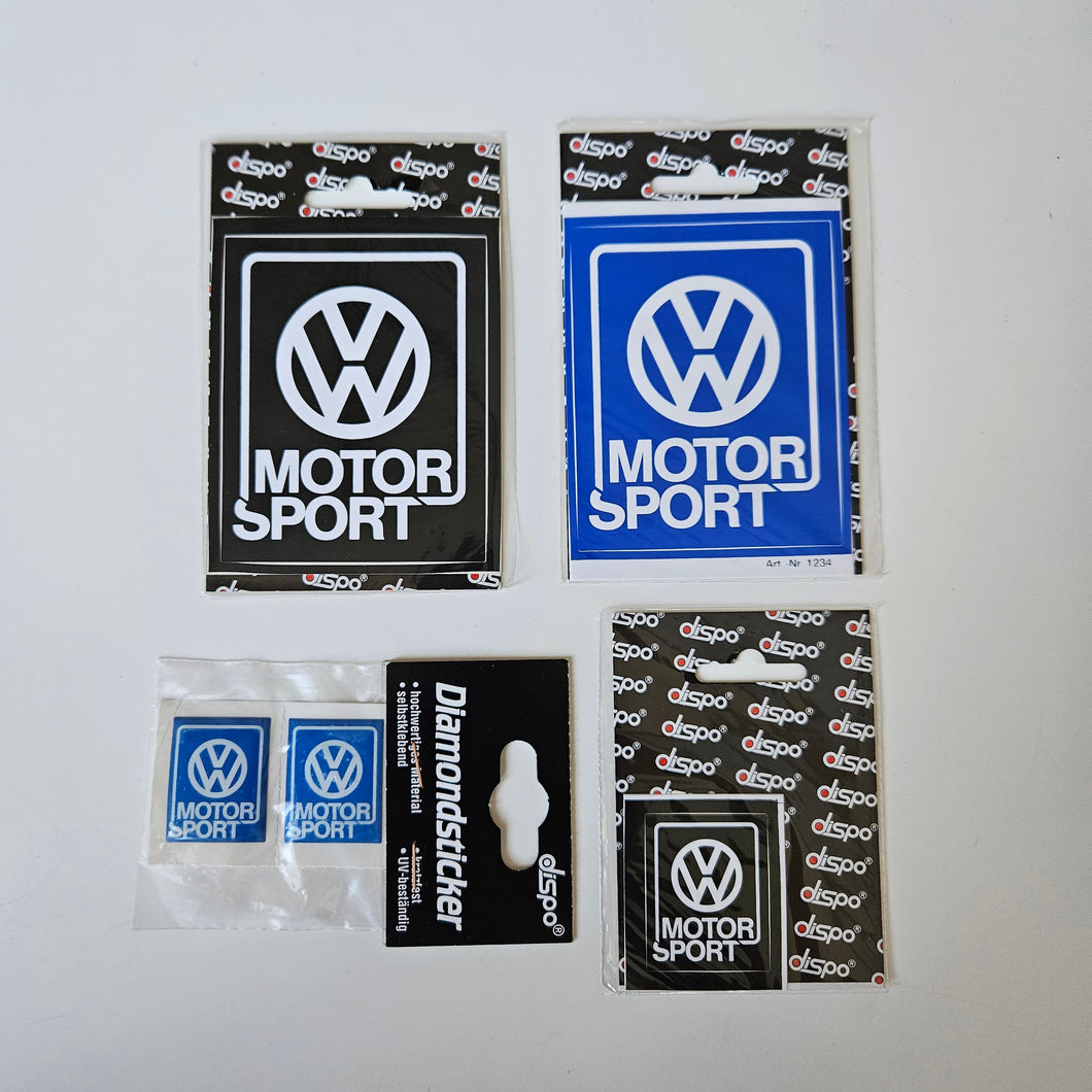 VW Motorsport Sticker Set