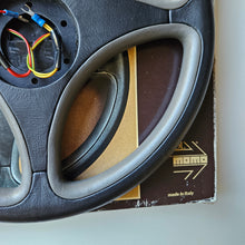 Load image into Gallery viewer, Momo Pininfarina Black/Gray Steering Wheel
