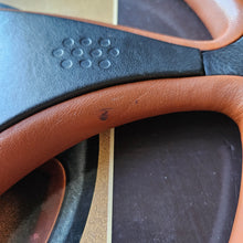 Load image into Gallery viewer, Momo Pininfarina Black/Brown Steering Wheel
