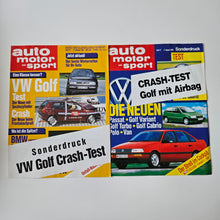 Load image into Gallery viewer, Golf Mk3 Crash Test Brochure (2x)
