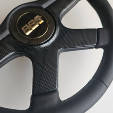 Load image into Gallery viewer, BBS Four Spoke &quot;Carbon Tech&quot; Steering Wheel
