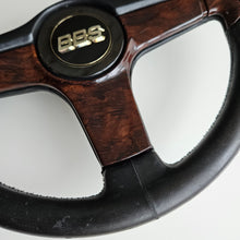 Load image into Gallery viewer, BBS &quot;Briar Wood&quot; Three Spoke Steering Wheel
