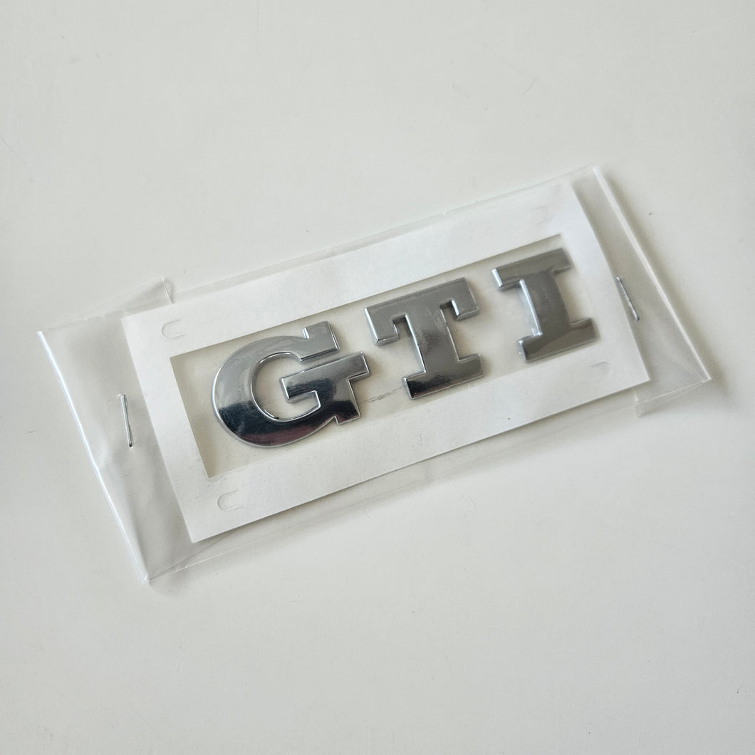 GTI Rear Badge Golf Mk4