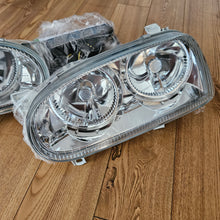 Load image into Gallery viewer, Crystal Clear Headlight Set Golf Mk3
