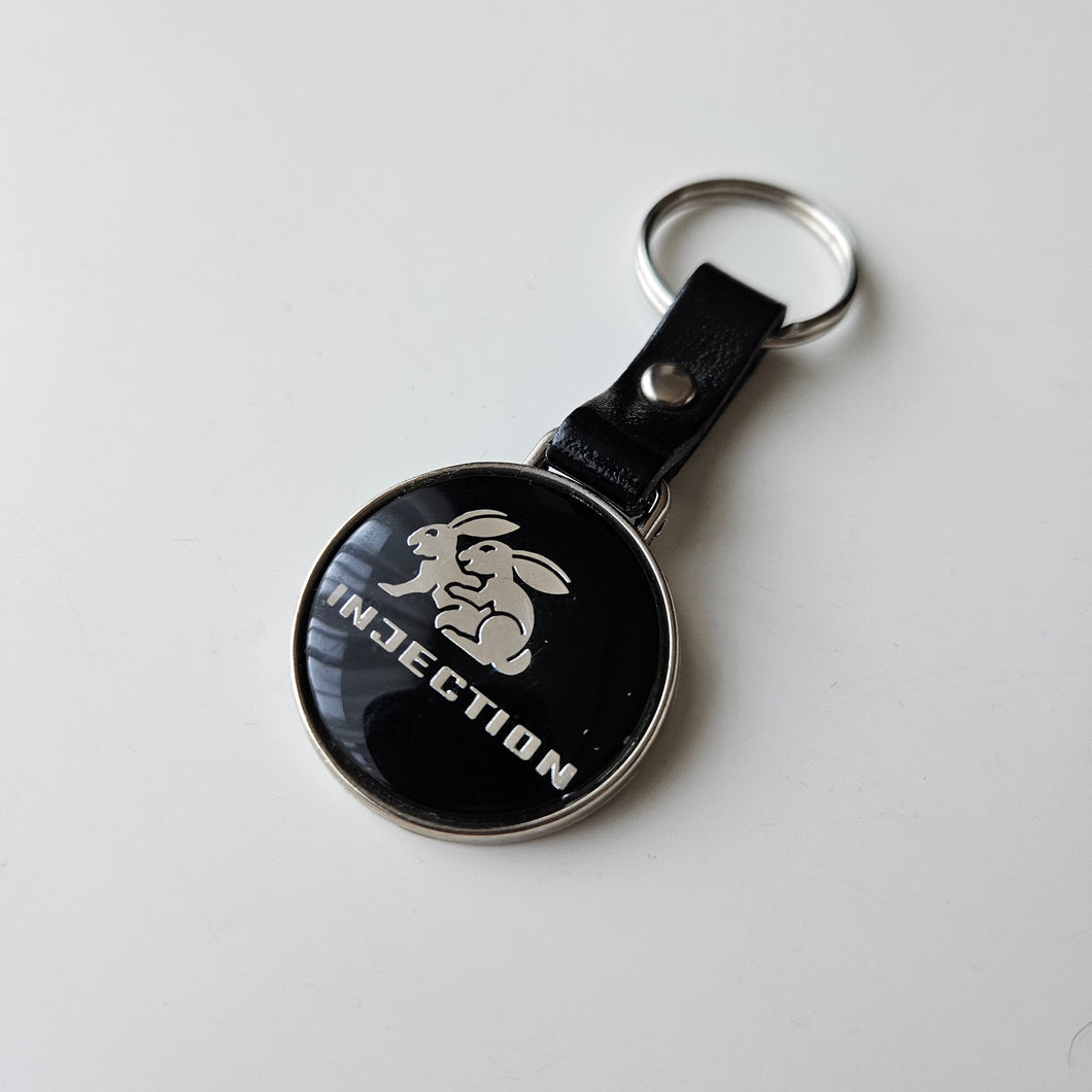 Vintage Rabbit Injection Key Chain