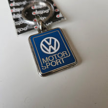 Load image into Gallery viewer, VW Motorsport Metal Key Chain
