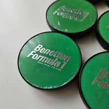 Load image into Gallery viewer, BBS Formula1 Benetton Green Wheel Cap Set 56mm

