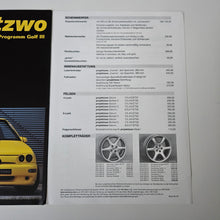 Load image into Gallery viewer, Golf Mk3 Projektzwo Brochure
