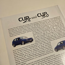 Load image into Gallery viewer, Golf Mk3 ABT 2.8 And 3.0 Cup Brochure
