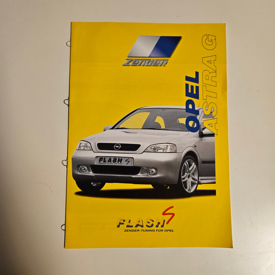 Opel Astra Zender Brochure