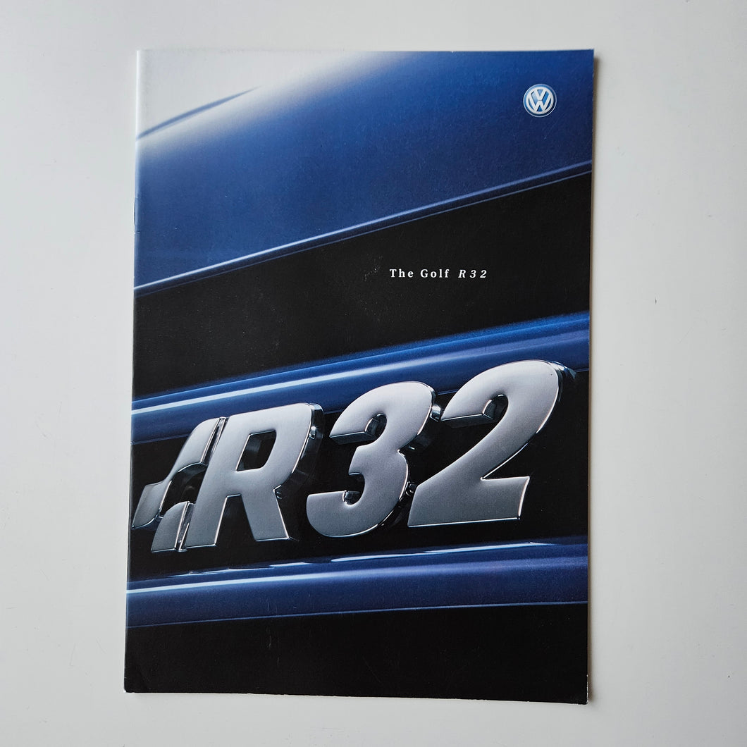 Golf Mk4 R32 Brochure