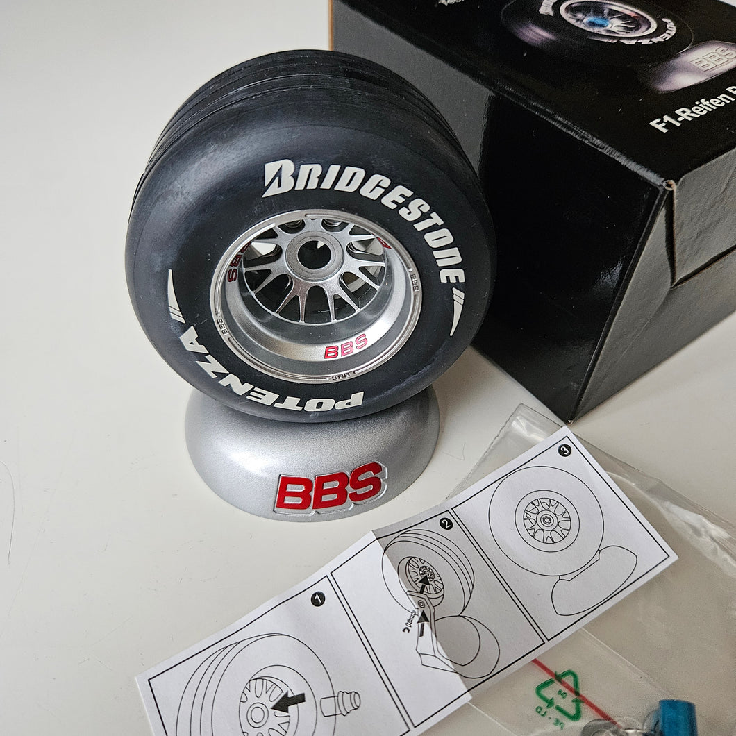 BBS Motorsport Metal Wheel With Stand (Scale 1:8)