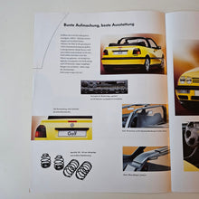 Load image into Gallery viewer, Golf Mk3 Cabriolet Color Concept Brochure
