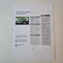 Load image into Gallery viewer, Golf Mk3 TDI Trendline Brochure
