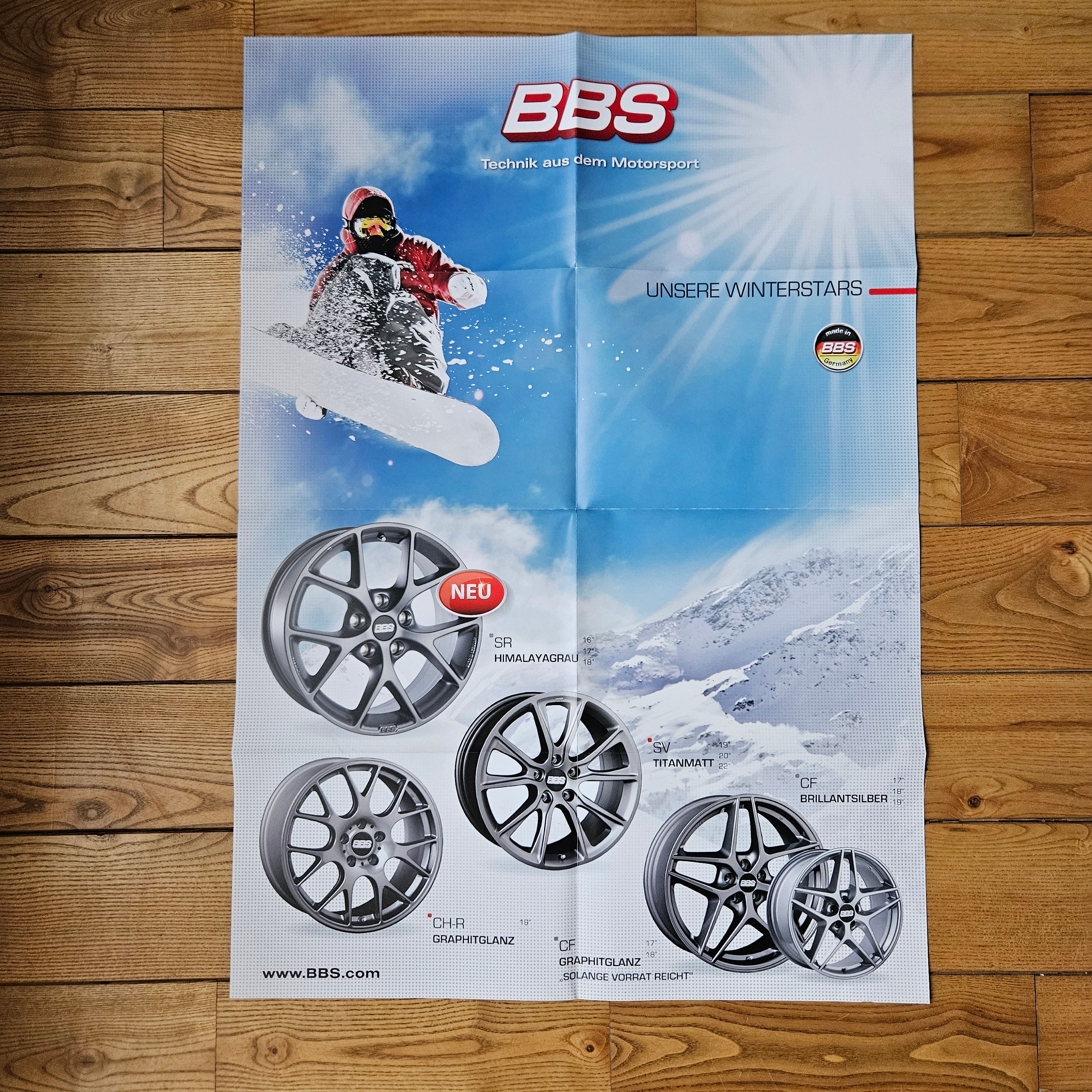 BBS Wheels Poster (Large Size) – Best VW Parts