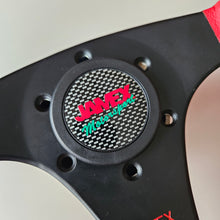Load image into Gallery viewer, Red Jamex Motorsport Steering Wheel
