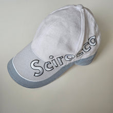 Load image into Gallery viewer, White/Blue Scirocco Baseball Cap
