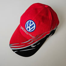 Load image into Gallery viewer, Red VW Racing Baseball Cap
