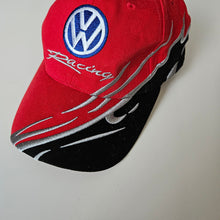 Load image into Gallery viewer, Red VW Racing Baseball Cap
