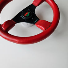 Load image into Gallery viewer, Red Jamex Sport Steering Wheel
