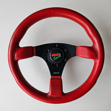 Load image into Gallery viewer, Red Jamex Sport Steering Wheel
