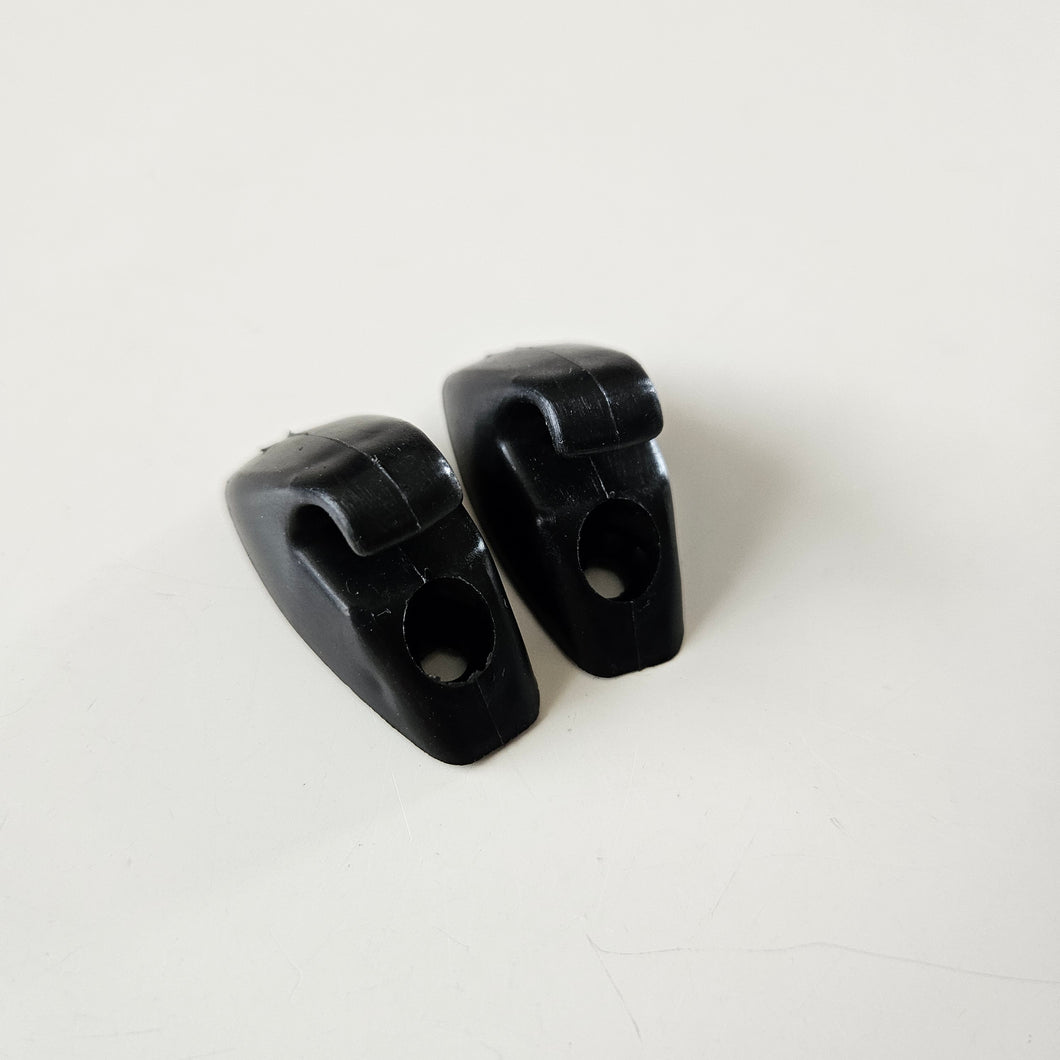 Black Sun Visor Holder Clip Set Golf/Jetta Mk1