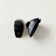 Load image into Gallery viewer, Black Sun Visor Holder Clip Set Golf/Jetta Mk1
