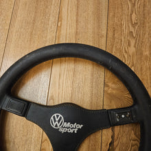 Load image into Gallery viewer, VW Motorsport Three Spoke Steering Wheel
