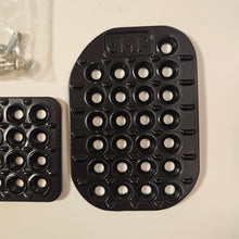 Load image into Gallery viewer, Black Interad OMP Alu Pedal Set
