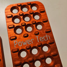 Load image into Gallery viewer, Red Power Tech Alu Pedal Set
