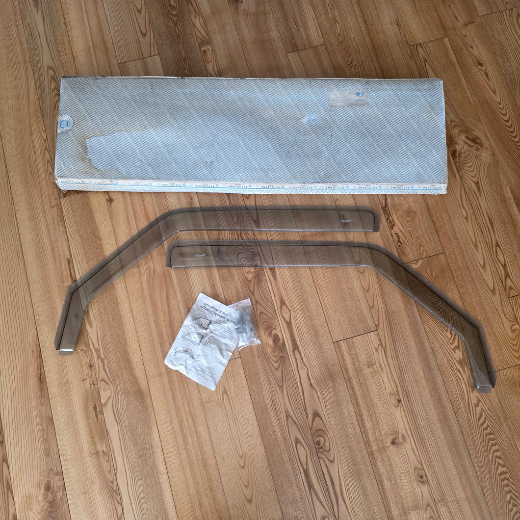 Original Front Door Wind Deflector Set Golf Mk2